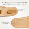 Plush Slippers EVA Thick Bottom Anti Slip Warm Plush Home Cotton Slippers for Women's Outdoor Wear