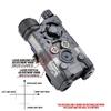 Tactics LED Flashlight L3 NGAL Airsoft Nylon Version Red Green Blue IR Pointer Hunting Weapon Scout Light Fit 20mm Rail