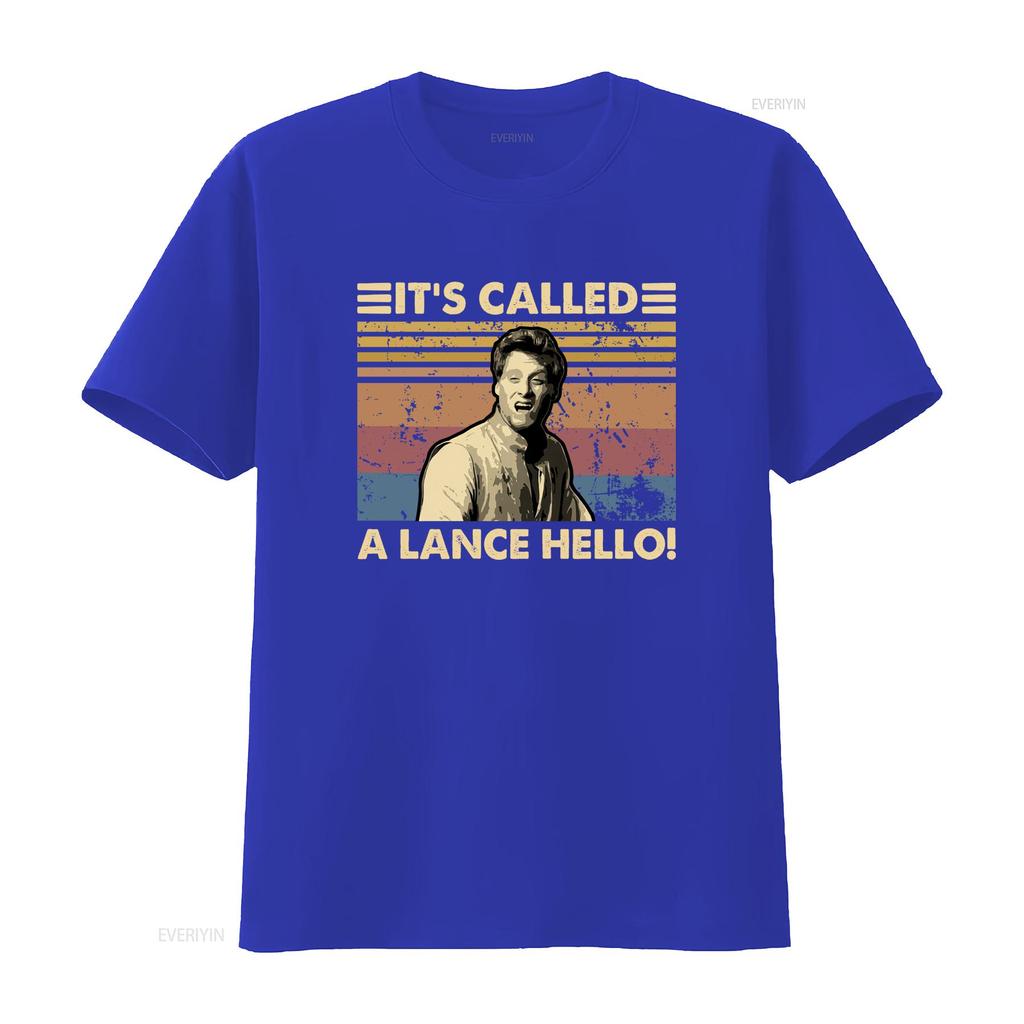 A Knights Tale Its Called Lance Hello Vintage Style T Shirt For Retro Print Vintage Stretched Casual Graphic