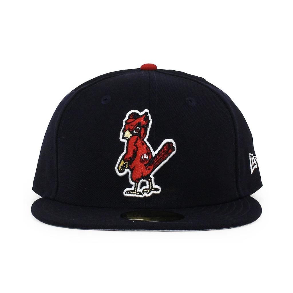 New Era 59FIFTY Louis Cardinals MLB 1950 COOPERSTOWN FITTED Size St. CAP, Navy, 7-1/4 (Approx. 57.7cm) [Used]