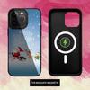 Cartoon Christmas Phone Case For iPhone17,16,15,14,13,12,11 Plus,Pro Max Magnetic Magsafe Wireless Charging