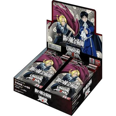 BANDAI UNION ARENA Бустерный набор Стальной алхимик [UA37BT] (BOX) 16 пакетов