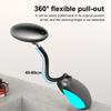 LED Faucet Pull-down Bathroom Sink Faucet 360 Degree Rotating Nozzle Adjustable Single Handle Countertop Basin Tap