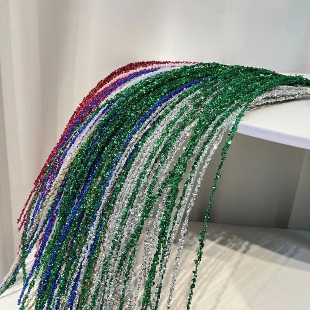 Sequin Glitter Artificial Plant Decoration Party Decoration Supplies Xmas Tree Decoration