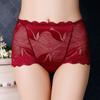 14 Color Women Ultra-thin Lace Panties Mid Waist Breathable Sexy Lingerie Europe Plus Size Briefs Abdomen Hip Lift Knickers