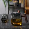 Glass Teapot Wood Handle Chinese Tea Ceremony Transparent Teawear Set Cup Filter High Boron Silicon Janpanese Pot