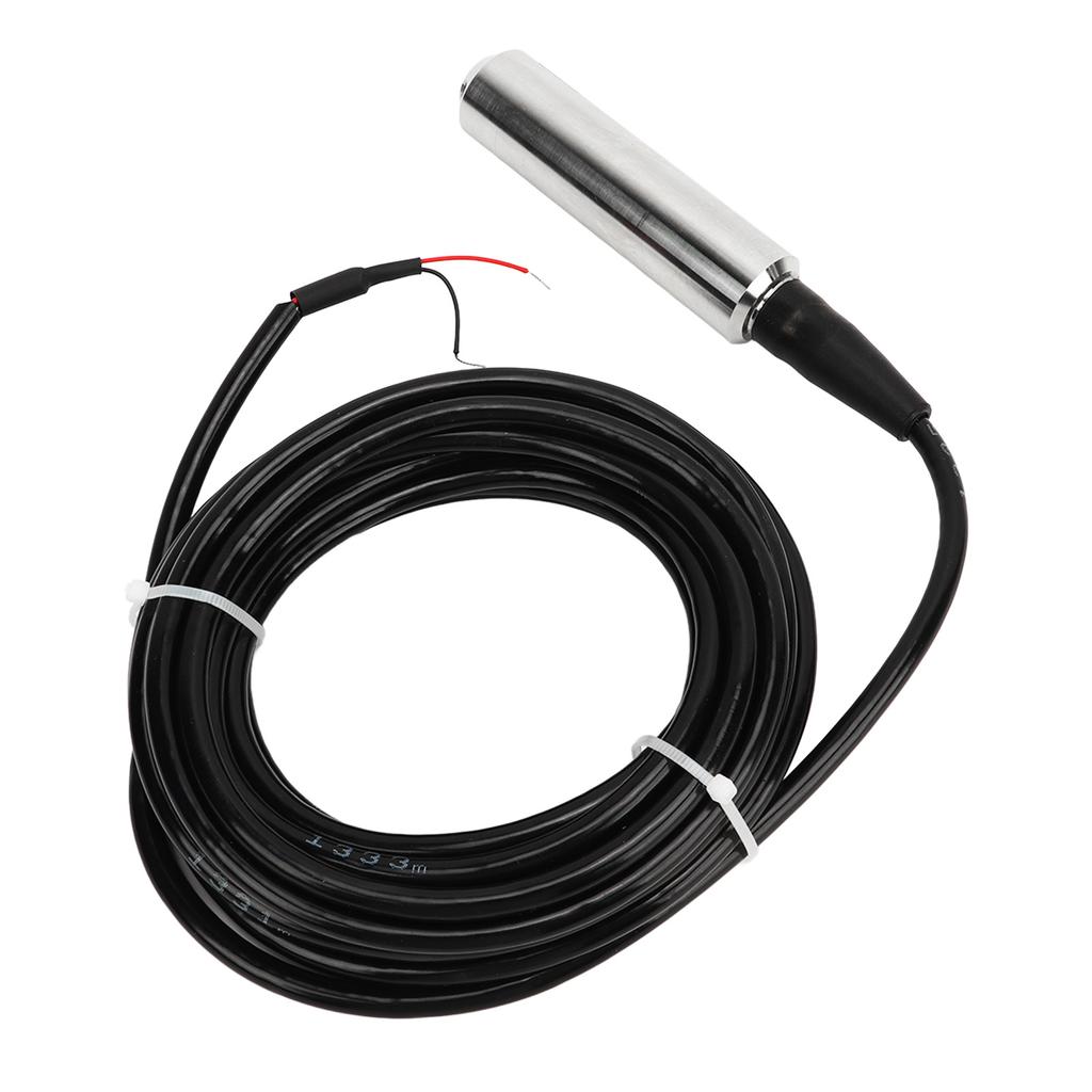 Преобразователь уровня жидкости Выход 4-20 мА Нержавеющая сталь 304 Погружной датчик уровня жидкости с кабелем 5 м 24 В постоянного тока