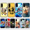 DT5 One Piece Member Case for iPhone 16 15 Plus 14 13 12 11 Pro 8 7 6S 6 SE 5S X XR XS Max Realme C30 C33 C31 9I Huawei P30 Black Soft Cover