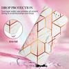 Ip 13 Mini Marble Кожаный чехол для Iphone 13 12 11 Pro Max Iphon X Xs Xr 6 7 8 Plus Se Чехлы-бумажники Держатель для карт Откидная крышка телефона