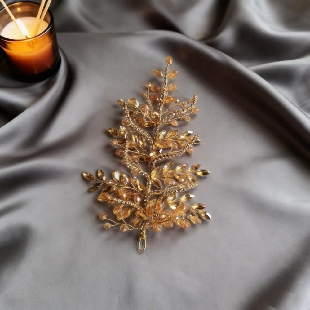 Leaf Design Bridal Hairpiece Zinc Zinc Alloy Base Formal Hair Accessories New Wedding Tiaras  Party
