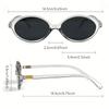 3pcs Y2K Retro Oval Fashion Glasses for Men and Women Lightweight and Durable Accessories Casual Glasses