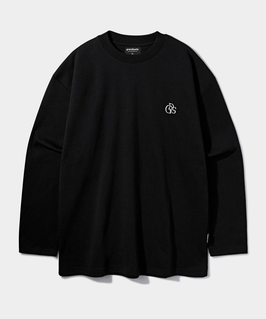GRANDIOSITY [2Pack] High-Density Premium Double-Sided Oversized Long Sleeve T-Shirt (2 Colors)