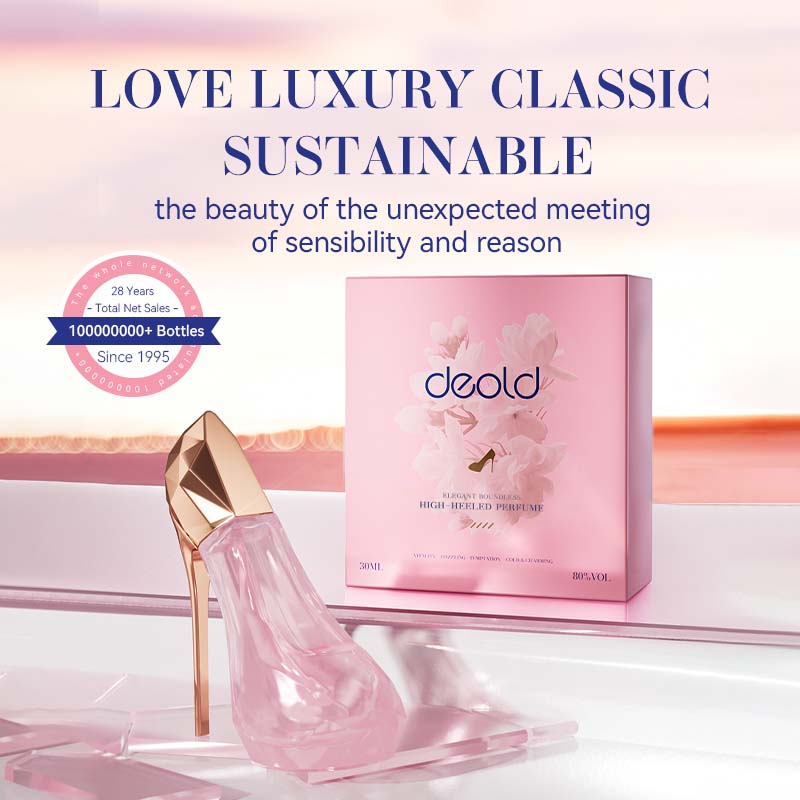 Deold High-Heeled Perfume for Women 30ml – Aquatic Floral Woody Long-Lasting EDP