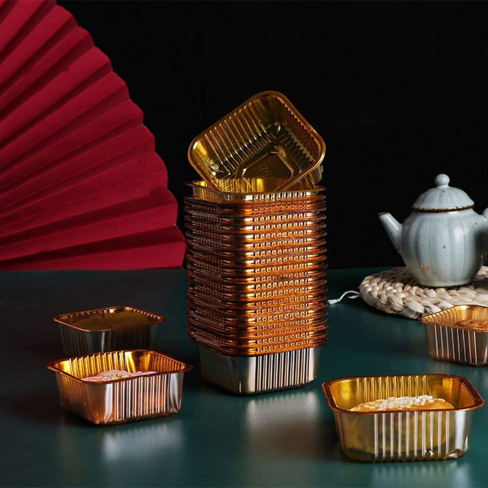 Pie Individual Disposable Cupcake Mooncake Tray Packaging Box Mousse Container Cake Holder