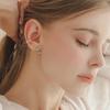 J.Lauren Chain Basic Daily Rose Gold Ear Cuff M03681