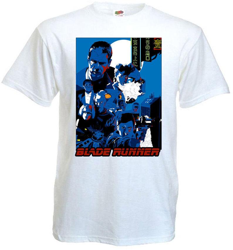 26 Blade Runner v8 T shirt white movie poster all sizes S-5XL Unisex T-Shirt
