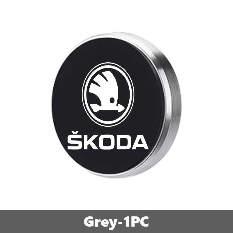 AES1 Магнитный Мини Держатель для Телефона на Приборную Панель Автомобиля Skoda 360° Клейкий Стенд для Телефона Аксессуары для Интерьера Быстрый Производный от Octavia Enyaq-iV
