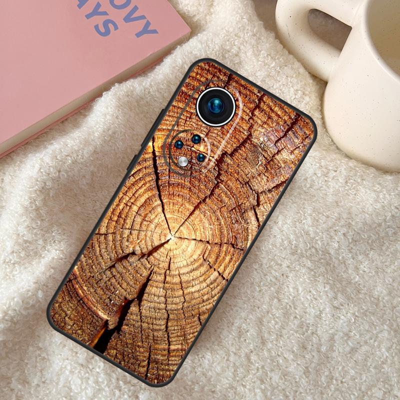 Чехол с текстурой дерева для Honor 200 Pro X9b X9a X8b X8a X8 X9 X9c 50 70 90 Lite Honor Magic 7 6 5 Pro Coque