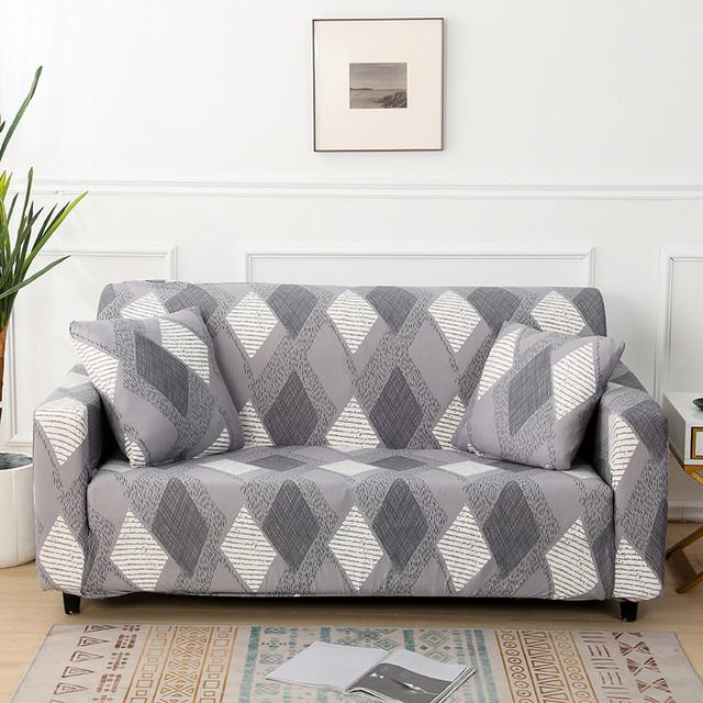 Эластичные чехлы на диван для гостиной, полиэстер, чехол для дивана, чехол для кресла, защита для мебели