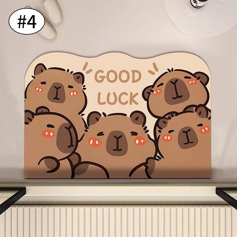 Коврик для пола Kawaii, противоскользящий коврик для двери, для гостиной, кухни, ванной, чистый коврик, креативный дизайн, домашний ковер