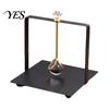 Paper Towel Holder Square Napkin Holder, with Weighted Arm, Durable Iron Frame Windproof Countertop Dispenser, Stable Cocktail Holders for Home