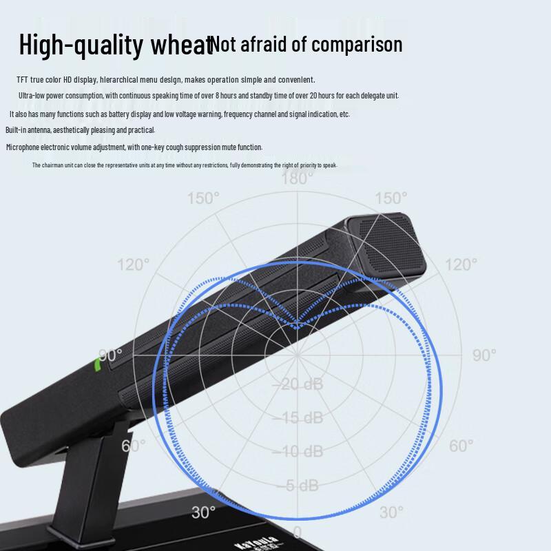 Kayola KYL-7100 Series Wireless Video Tracking Conference Microphone System (CN version)