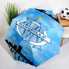 Mar-seille With Pride Emblem Printed Automatic Umbrella, 8-Frame for Travel, camping, Casual Umbrella, Essential Gift for  for family and friends