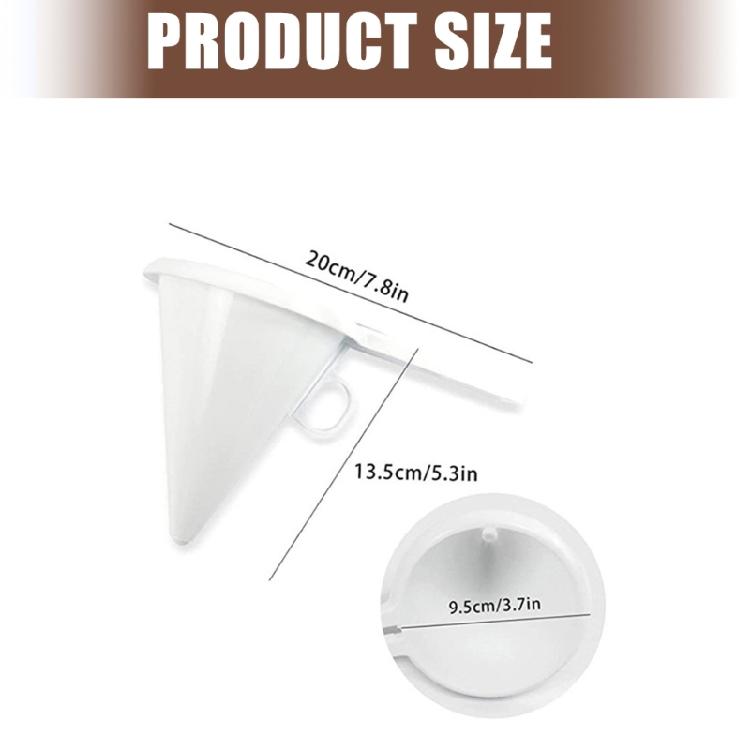 Инструмент для контроля теста с конструкцией из пищевого полипропилена Ручной диспенсер для крема Воронка для украшения торта Аксессуары для выпечки