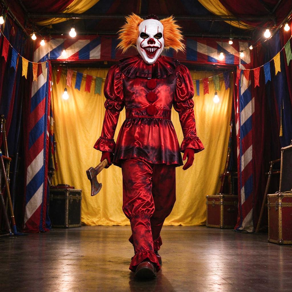 It Pennywise Cosplay Costume Halloween Clown Pennywise Party Cosplay Outfit