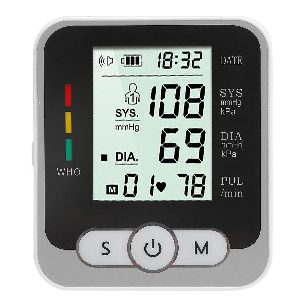 Professional Wrist Blood Pressure Monitor Portable Household Digital Blood Pressure Monitor