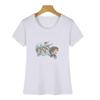 Kawaii Hedgehog Tshirt Funny Novelty T-Shirt Women Fashion Design Summer Tops Girl Ladies T-Shirt