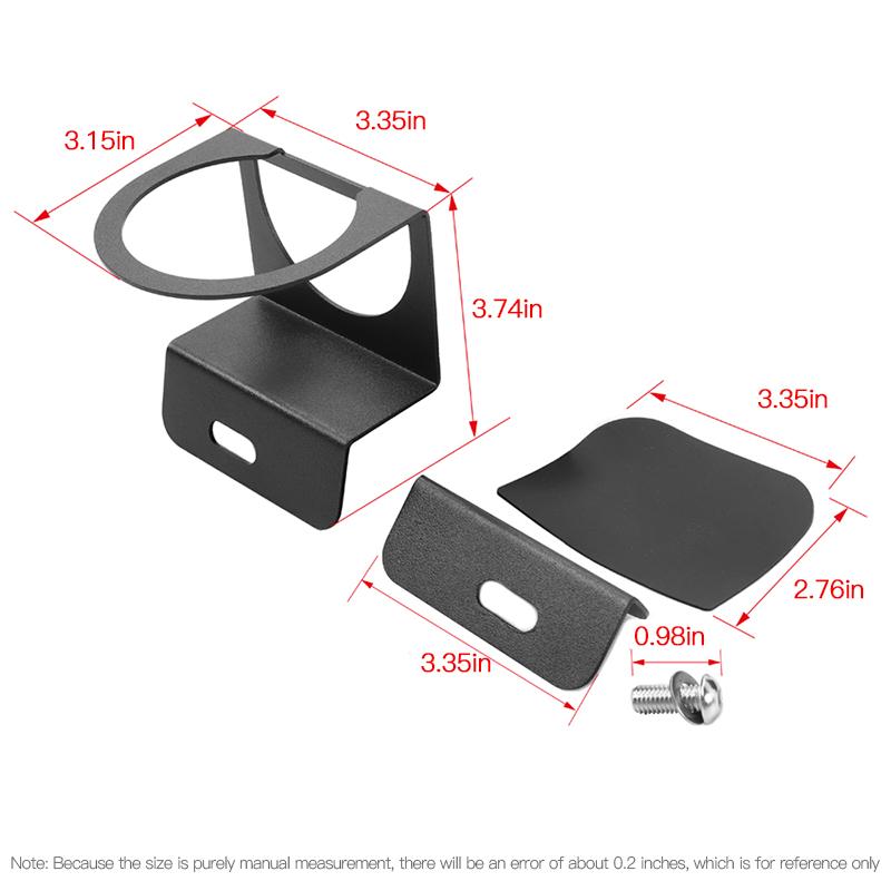 Автомобильный подстаканник, держатель-органайзер для бутылок с напитками для Suzuki Jimny 2019-2023, аксессуары, 1 шт.