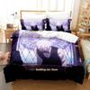 Комплект постельного белья Death Parade Single Twin Full Queen King Size Bed Set Adult Kid Bedroom Duvetcover Sets Anime Parure de lit Bed