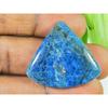 42 карата подлинный неоново-голубой апатит грушевидный кристалл кабошон россыпью драгоценный камень 30X33MM SK-2110