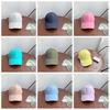 Solid Color Solid Color Sun Hat Korean Style Peaked Cap Quick-Drying Baseball Cap  Girl