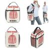 Ланч-бокс Yayoi Kusama Merch Reworked Red Pumpkin Lunch Container Y2K Cooler Thermal Lunch Box For School