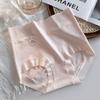 Long Staple Cotton Underwear Ladies High Waisted Seamless Teenage Postpartum Underwear Antibacterial Breathable