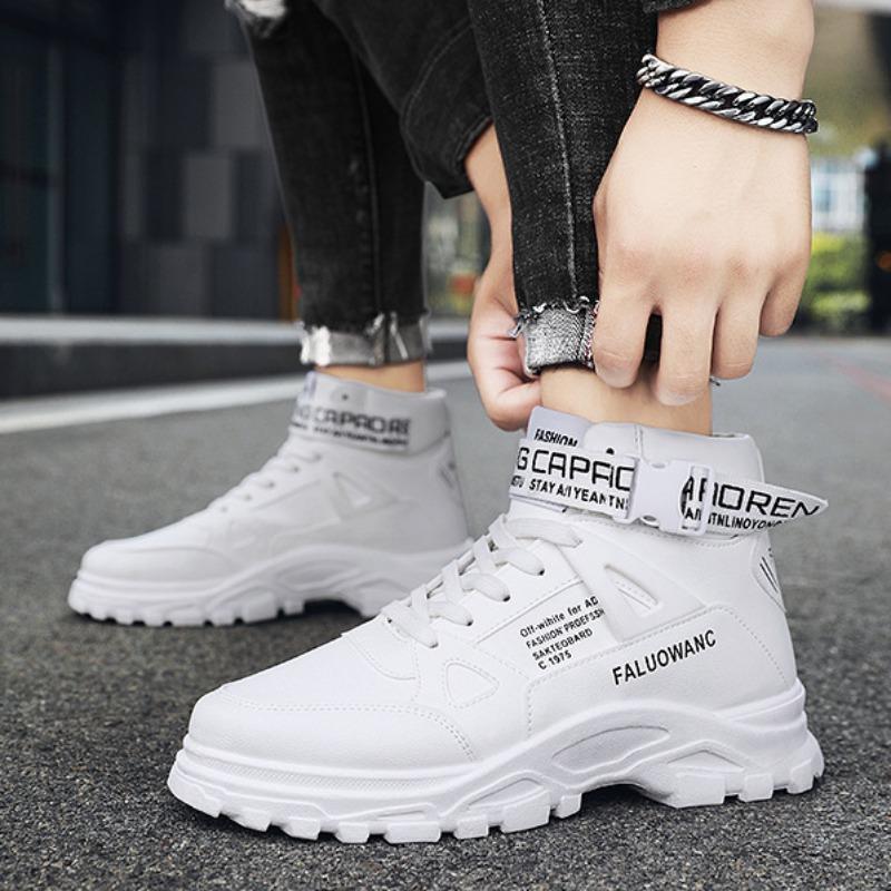 Новые роскошные мужские ботинки зимние водонепроницаемые нескользящие удобные высокие повседневные туфли мужские ботильоны уличные мотоциклетные ботинки челси