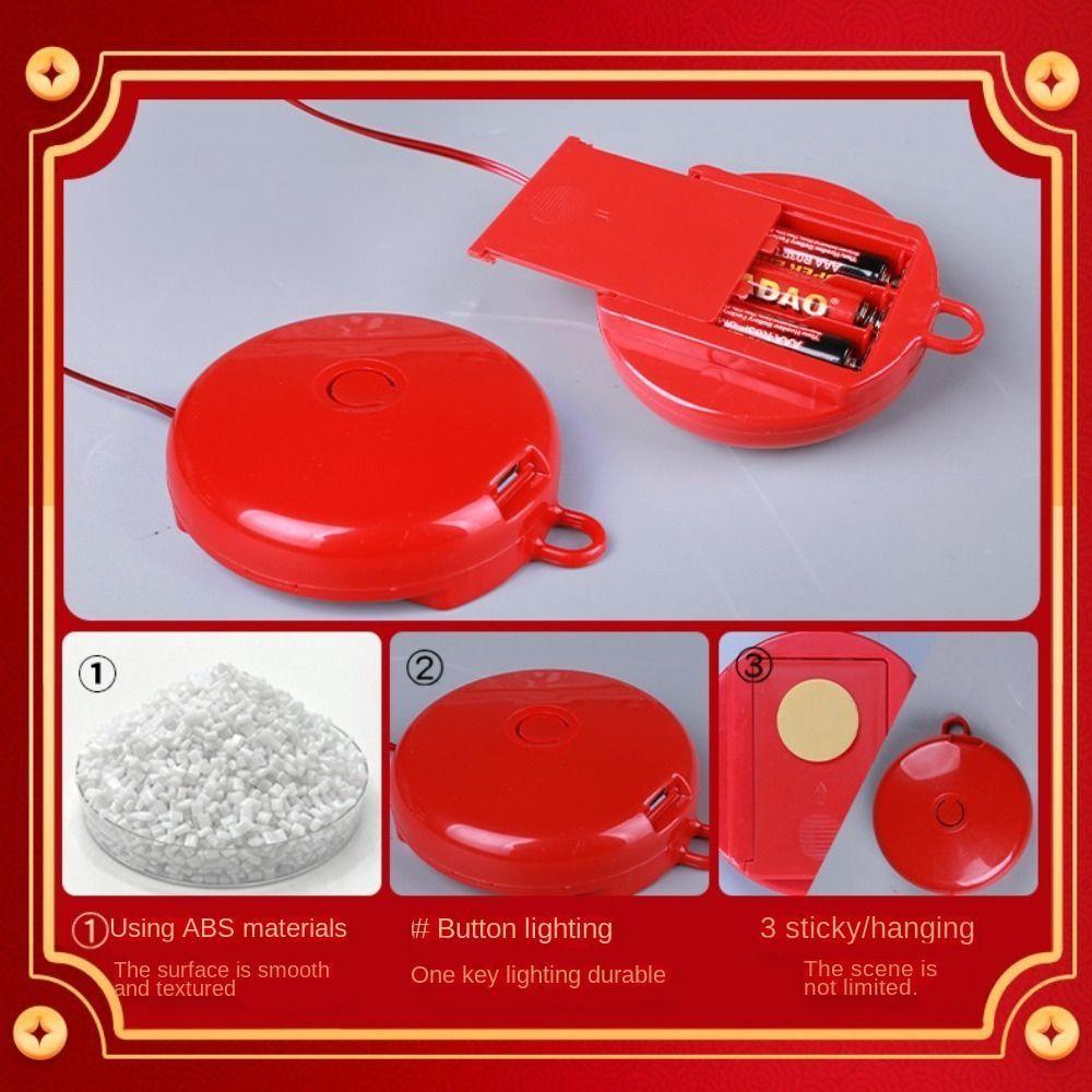 Acrylic New Year Lantern Red Hanging Lights New Red Hanging Lanterns Chinese New Year