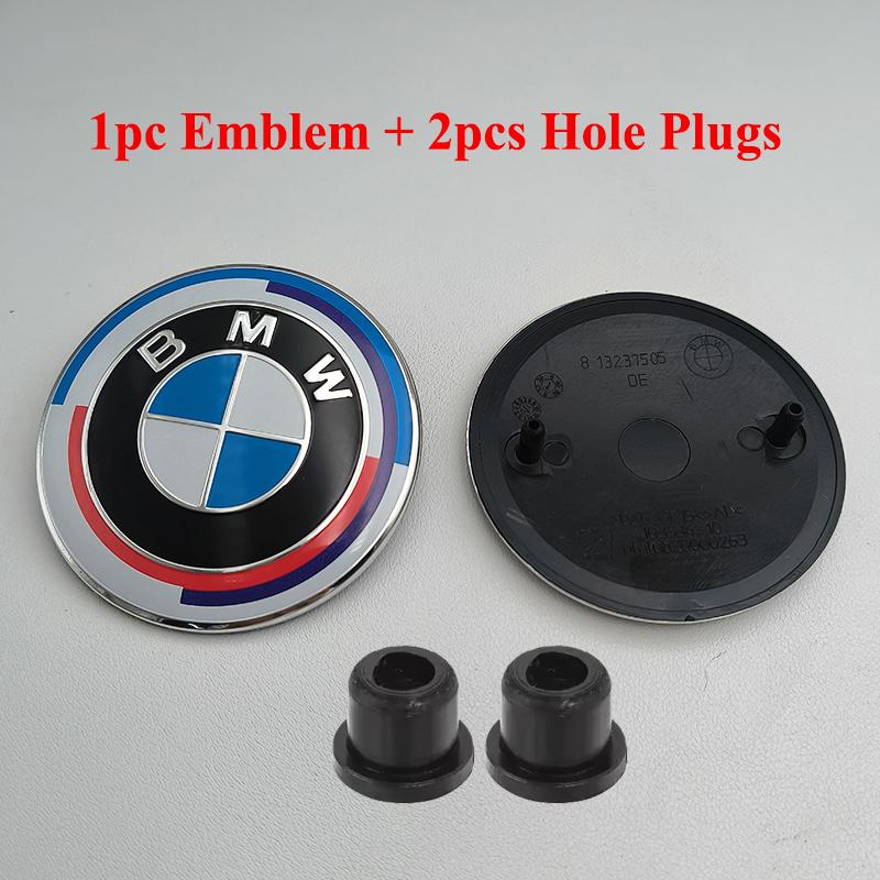 FA73D ABS 82mm 74mm Car Front Hood Emblem Bonnet Logo Rear Trunk Badge for BMW E46 E39 E60 E90 E91 E92 E30 E36 G20 G30 M2 M3 M4 M5