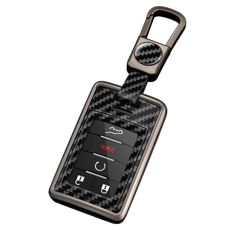 Премиальный чехол для ключей для Cadillac XTS, SLS, Seville, CTS, SRX, Escalade, ATS - Мужской роскошный аксессуар