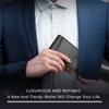 RFID Кошелек и Держатель для карт на заказ Углеродное волокно Кожа Минималистичный Мужской кошелек Сумка для денег Персонализированный подарок Женский кошелек Кошелек