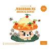 Mushroom Building Blocks Set With Abs Plastic For Kids Diy Creative Play Gift