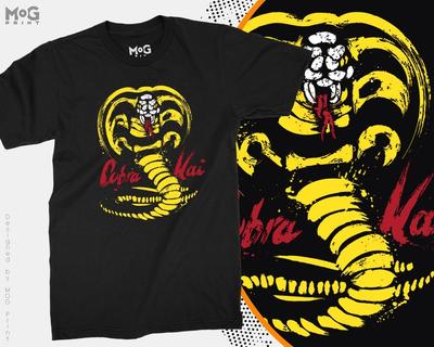 Футболка Cobra Kai Karate Kid Вдохновленная Ретро Классическим Телешоу ММА ЗАЛ Боевые Искусства