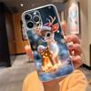 Phone Case For iphone 17 Pro Max 17 Air 16 15 14 13 Pro Max 15 16 Pro 15Plus Christmas Cat Tree