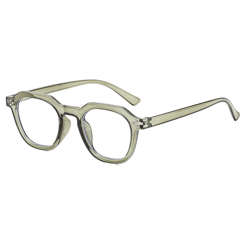 New fashionable Mi Spike sunglasses, European and American INS retro sunglasses, men's minimalist photo, trendy internet celebrity flat mirrors