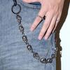Rock Punk Heavy Waist Chain Gothic Skull Pants Chain Men Punk Belt Chain  Motorcycle Riding