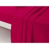 Flat Sheet - DP135 - Fuchsia - 240 Cm X 300 Cm - 100% Cotton - Machine Washable At 60°