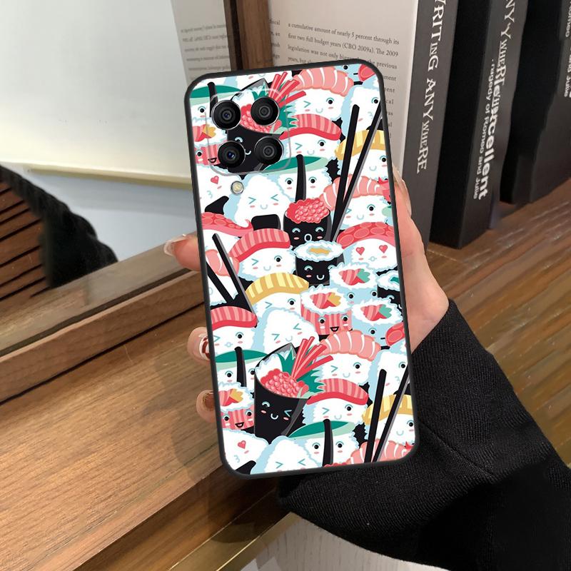 Милый Чехол-Суши-Толпа Для Samsung Galaxy M13 M53 M51 M31 M11 M14 M34 M54 M12 M32 M52 M16 M36 M56 M15 M35 M55