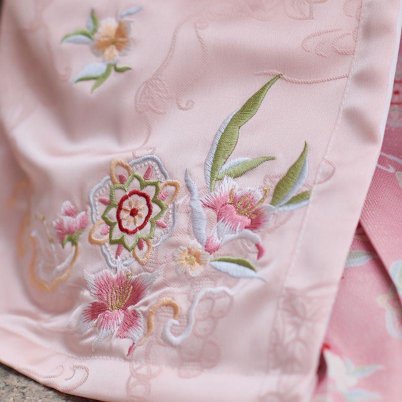 2026 Spring/Autumn Ming Dynasty Embroidery Children's Hanfu Yun Jian Princess Dress Jacquard Style Set